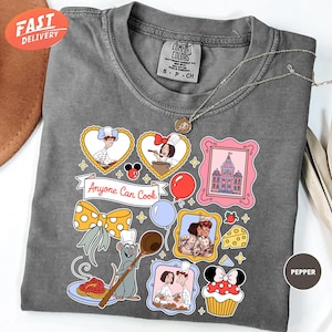 Comfort Colors Disney Ratatouille Shirt, Little Chef Remy Shirt, Disney Ratatouille Chef Shirt, Disney Paris Shirt, Anyone Can Cook Shirt