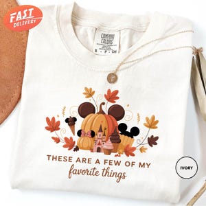 Comfort Colors Cute Disney Fall Season Shirt, Disney Thanksgiving Shirt, Mickey Fall Shirt, Disney Snacks Shirt, Autumn Vibes Shirt