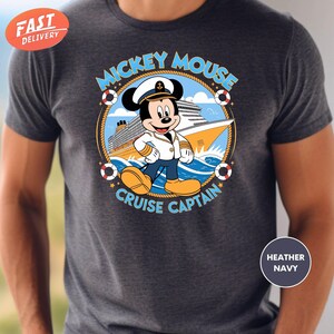 Mickey Mouse Cruise Captain Shirt, Disneyland Cruise Shirt, Mickey Cruise Shirt, Disney Cruise Trip Shirt, Disney Family Cruise Shirt