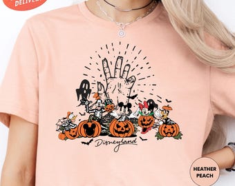 Disneyland Halloween Shirt, Disney Halloween 2026 Shirt, Halloween Pumpkin Shirt, Mickey And Friends Halloween Party Shirt, Ghost Shirt