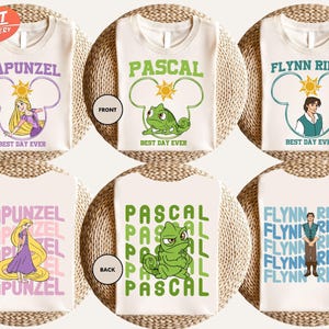 Disney Tangled Rapunzel Shirt, Disney Princess Shirt, Magic Kingdom Shirt, Pascal Shirt, Flynn Rider Shirt, Disneyland Trip Shirt, WDW Shirt