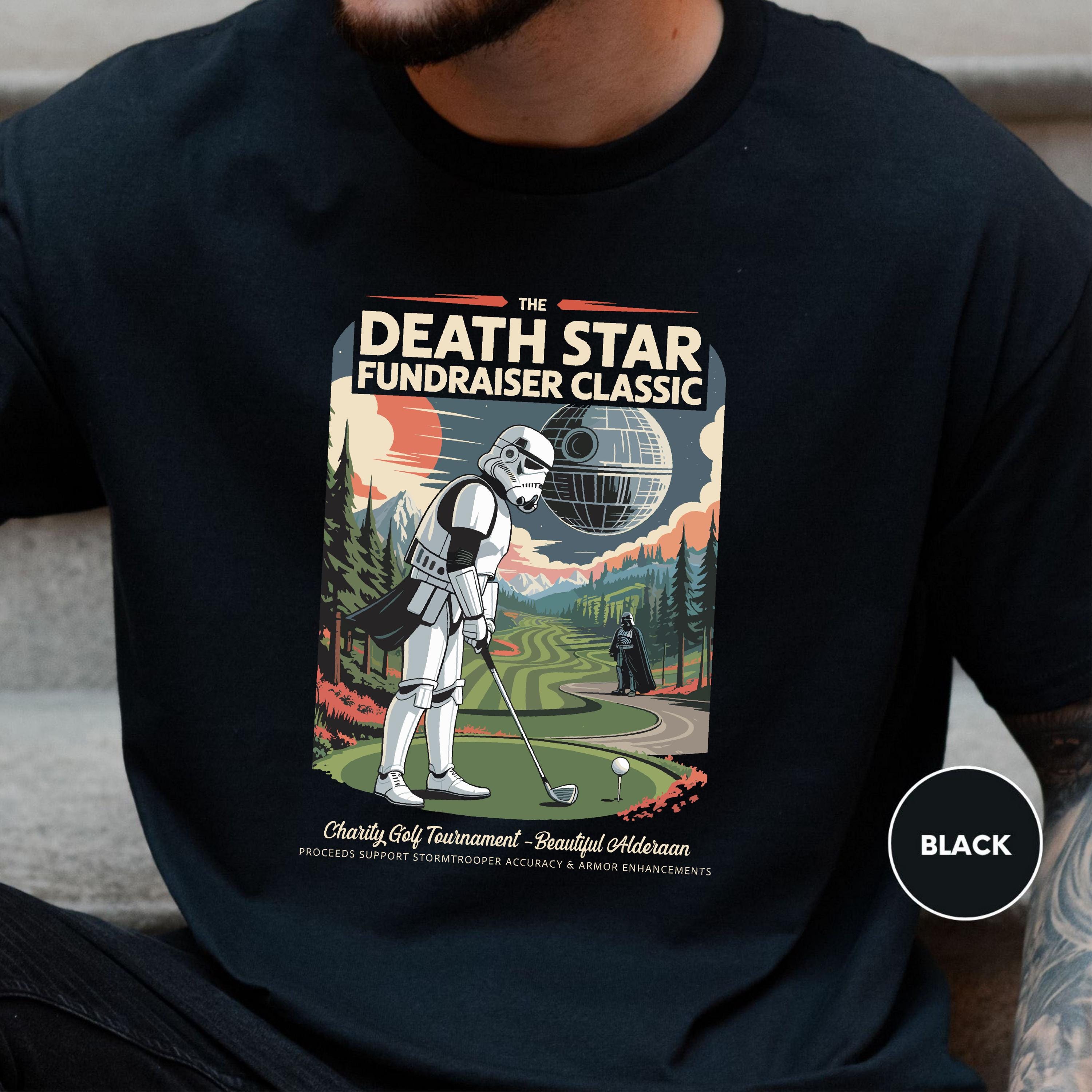 Star Wars Golf Shirt, Death Star Fundraiser Classic Shirt, Classic