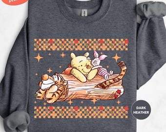 Vintage Winnie The Pooh Sweatshirt, Pooh And Friends Crewneck, Disneyland Sweater, Disneyworld Sweatshirt, Disney Winnie The Pooh Sweatshirt