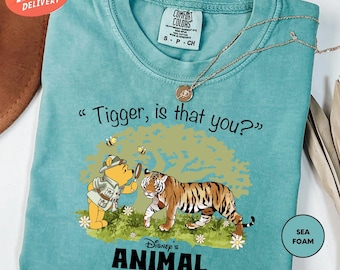 Comfort Colors Disney Animal Kingdom Shirt, Tigger Is That You Shirt, Winnie The Pooh Shirt, Disney Family Shirt, Disney Trip Shirt,