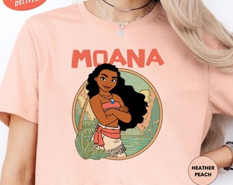 Disney Princess Moana Shirt, Disneyworld Shirt, Magic Kingdom Shirt, Disney Vacation Shirt, Disney Family Shirt, Disney Girl Shirt Gift