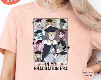 In My Graduation Era Disney Princess Shirt, Disney Grad Trip Shirt, Princess Graduation Shirt, Class Of 2026 Shirt, Girls Graduation Gifts
