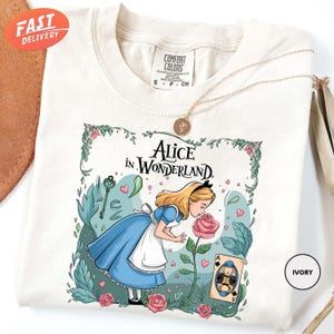 Comfort Colors Alice In Wonderland Shirt, Disney Princess Shirt, Disneyworld Shirt, Disneyland Trip Shirt, Disney Family Vacation Shirt