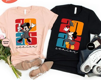 Disney Graduation 2026 Shirt, Mickey Minnie Graduation Shirt, Disney Senior Shirt, Class Of 2026 Shirt, Disney Grad Trip Shirt, Family Trip
