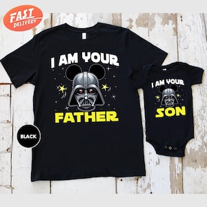 Star Wars Dad Shirt, Dad Son Matching Shirt, Father&#39;s Day Matching Shirt, Darth Vader Shirt, Father And Son Shirt, Daddy And Me Shirt