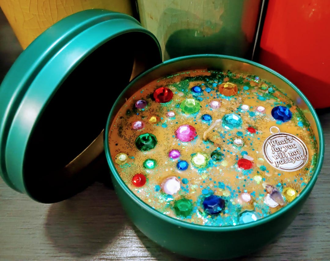 Candle Art Handcrafted Soy Wax Ocean Breeze Scented 8oz Container Tin ...