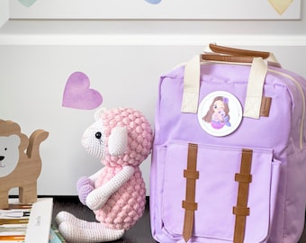 Custom Toddler Backpack: Personalized School Bag, Water-Resistant