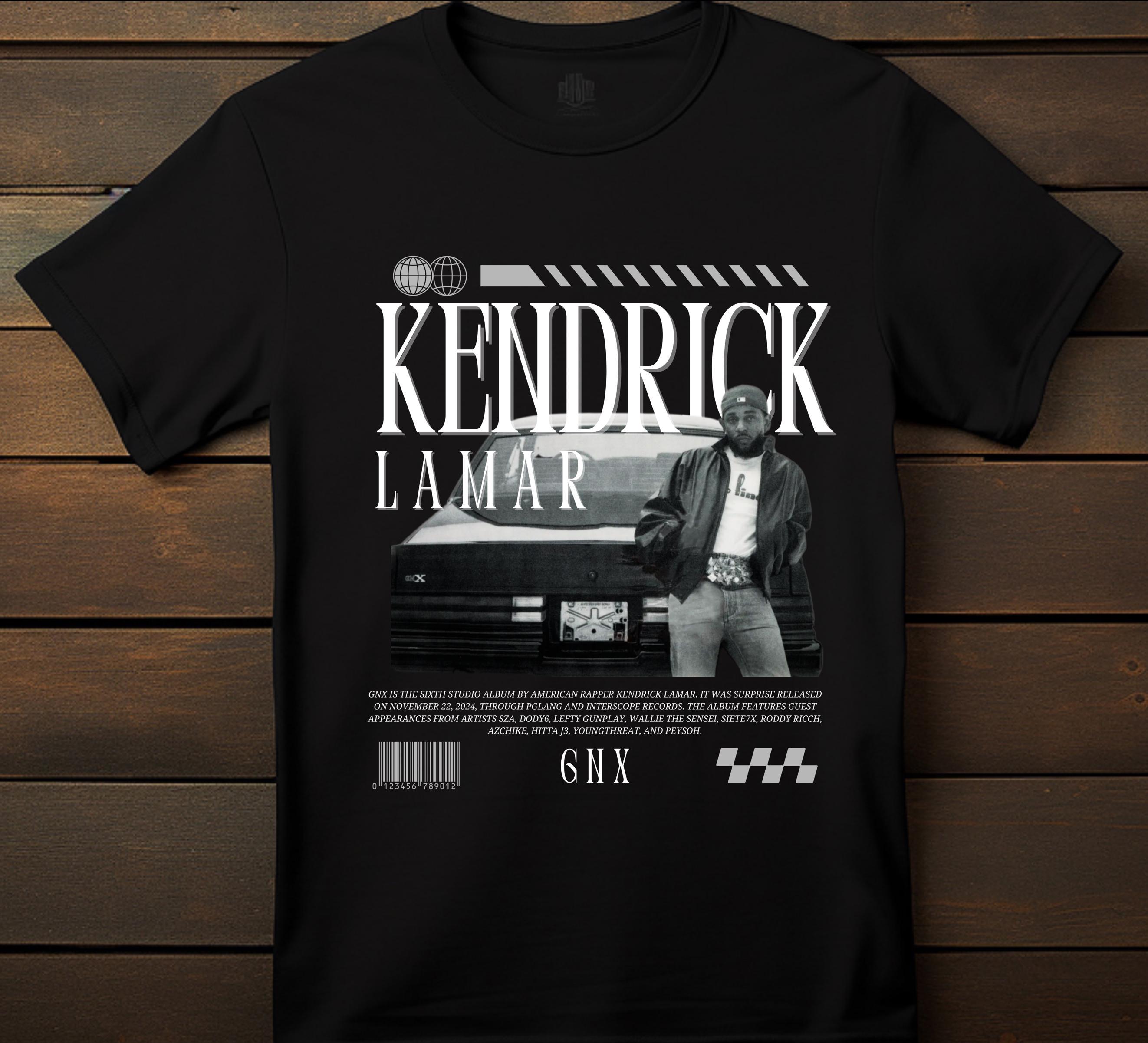 Kendrick Lamar GNX Album Shirt, Kendrick Lamar Merch, Kendrick Shirt,  Vintage Kendrick Lamar Album Shirt, - Etsy