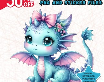 Cute baby dragon, Dragon water color clipart, cute dragon PNG, nursery decor, neutral dragons clip art, baby dragon, png Dragon, baby shower