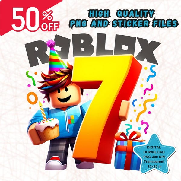 Roblox Birthday - Etsy