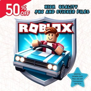 Roblox clipart png, Instant download, High resolution images, high quality, Roblox Png, Digital download, clipart, kids png, roblox car