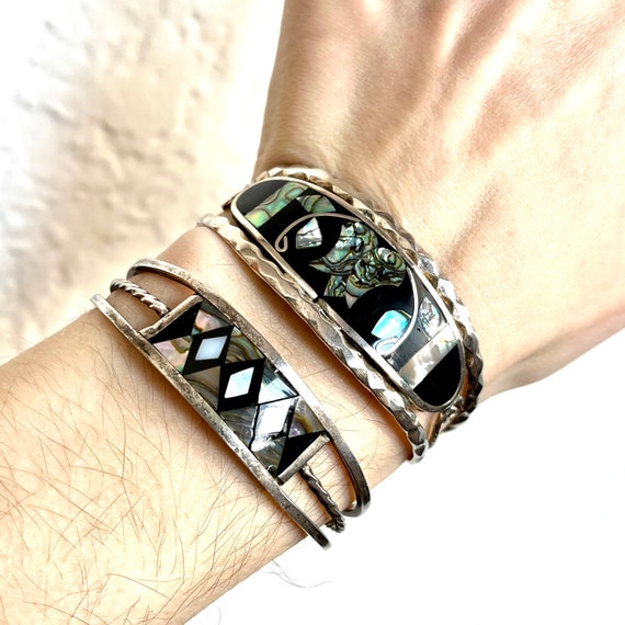 Abalone cuff bracelet deals