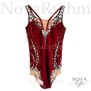 Leotard for Artistic Gymnastics | Figure Skating Leotard | Acrobatic Gymnastics Outfit | Rhythmic Gymnastics Leotard | 100% Lycra Leotard