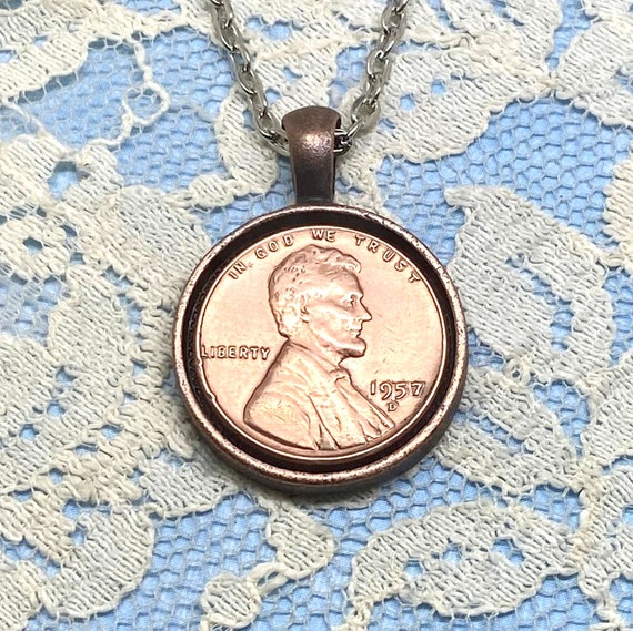 Penny Necklace Made From Your Choice of 