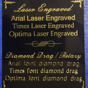 Black Brass Plate with Gold Border  2-1/2&quot; x 1&quot;