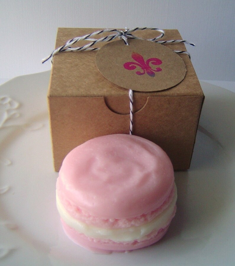 Jabón de macaron Jabón de leche de cabra macarrón francés Etsy España