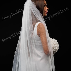 Sparkle Tulle Cathedral Wedding Veil: Shimmer Bridal Veil