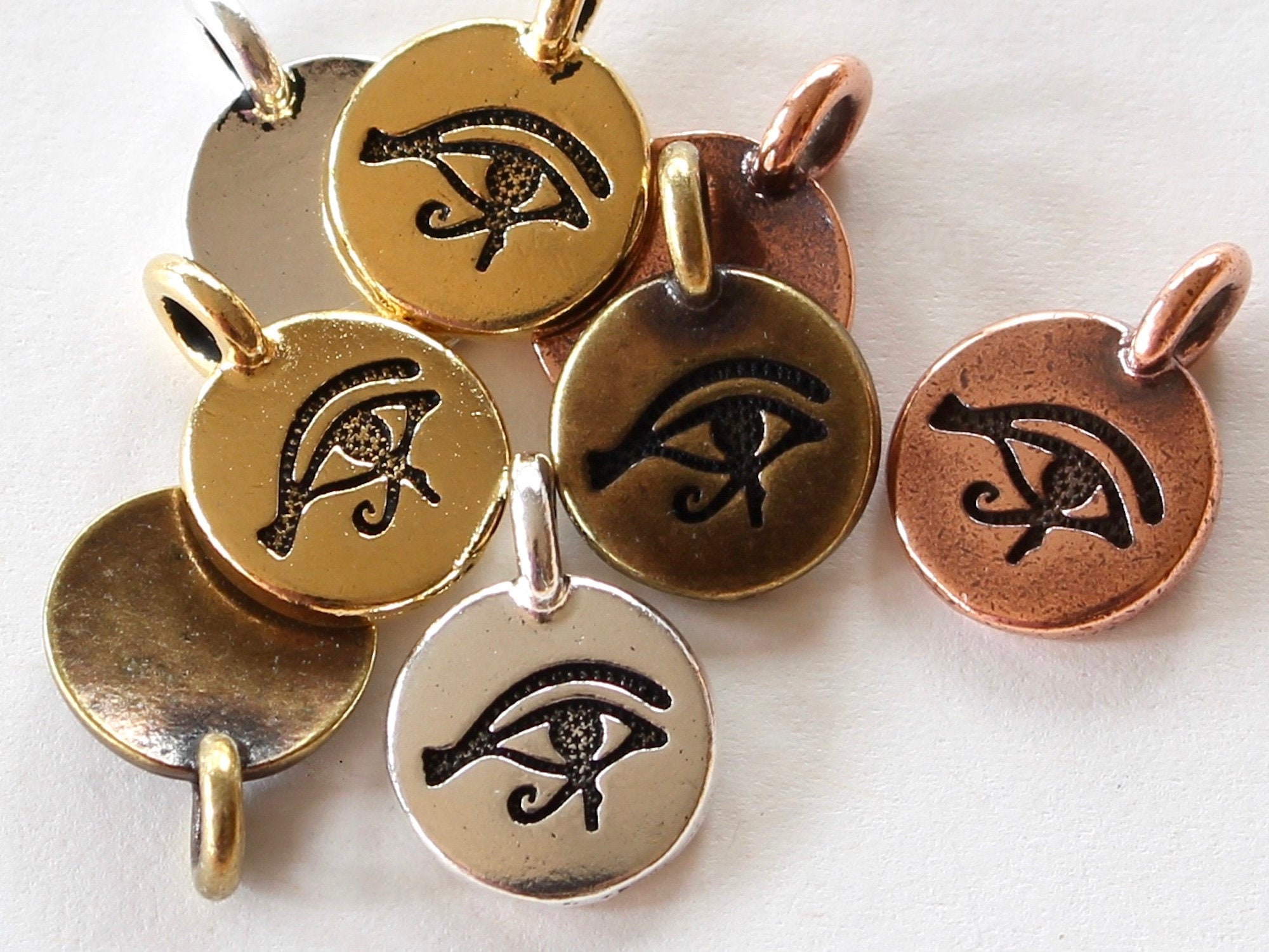 TierraCast Eye Of Horus Charms 4 or More 0327 Antiqued Brass TierraCast Eye Of Horus Charms 4 or More 0327 Antiqued Brass