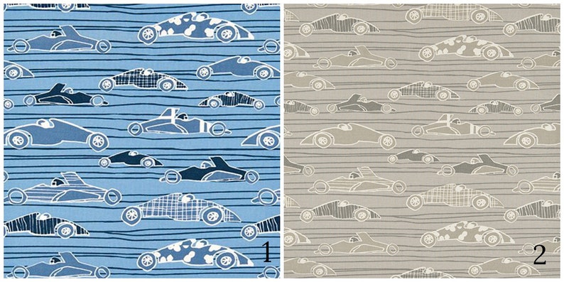 Lead Macon Ivory Curtains Race Car Blue Navy White Pair of Rod Pocket Curtain Panels RaceCar Cars Premier Prints Race Day Sky