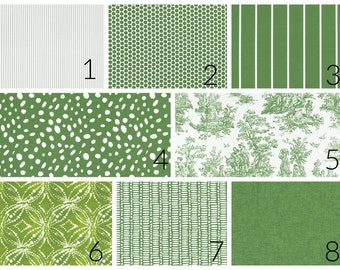 Green Curtain - Bedroom Kitchen Living Room - Premier Prints Pine - Ticking Stripes Polka Dot Windridge Tali Toile Gerardo Deja Jackson