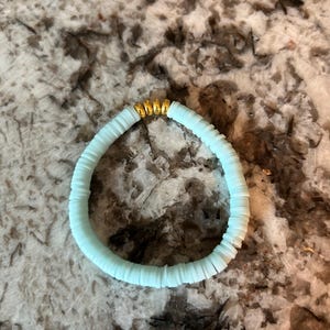 Blau-goldenes Armband
