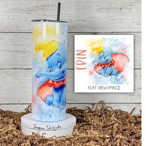 Trinkbecher Dumbo Sterne 2er Set – 330 Ml, Bruchsicher, Spülmaschinengeeignet