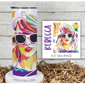 Tumbler Taylor Concert Tumbler Swift Albums 20oz Skinny Tumbler - Eras Design Tour Waterbottle Stainless Steel Water Bottle Cup Mug