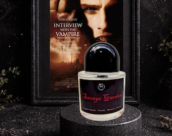Savage Garden; Vampiric, Bloody, Floral. Interview With The Vampire Inspired Parfum. (Saffron, Rose-Rot, Animalic) PLEASE READ DESCRIPTION
