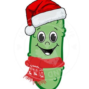 File PNG digitale di sottaceti di Natale, download immediato, design divertente per maglietta con sottaceti all'aneto, cetriolo, maglietta per amanti dei sottaceti, grafica fai da te, album di ritagli