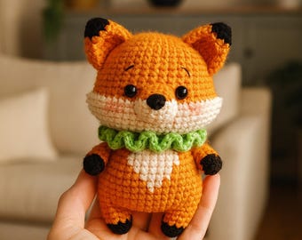 Fuchs Häkelanleitung PDF - Amigurumi Anleitung für Anfänger (Digitaler Download)