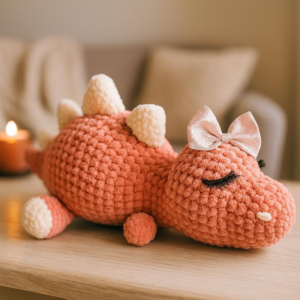 37 Dinosaur Crochet Patterns for Roaring Cute Amigurumi Projects 11 Dinosaur Amigurumi Dino Plush Toy Tutorial