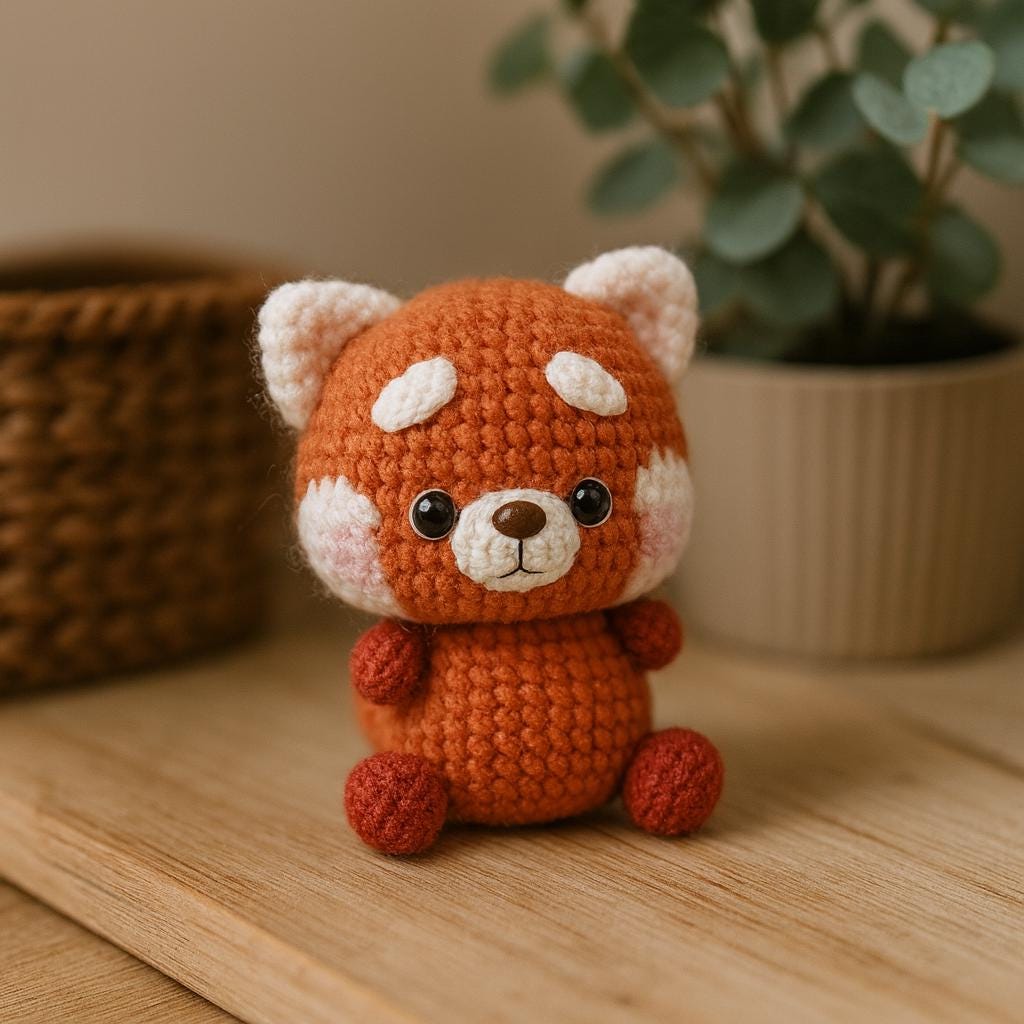 39 Red Panda Crochet Patterns for Adorable Handmade Gifts 1 Crochet Red Panda Amigurumi Pattern: Beginner-Friendly