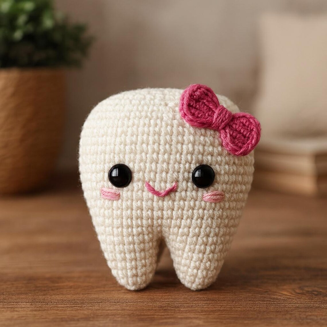 Tooth Crochet Pattern: Amigurumi Dental Gift (PDF Download - Etsy