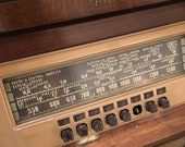 1940s Art Deco Philco Tube Radio Console LOCAL PICKUP ONLY