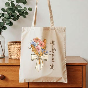 Mon Sac De Baguettes Canvas Tote, Baguette Bag, French Cottage, French Canvas Bag, Eco Friendly Tote, Market Tote, Day Bag, Gift for Her