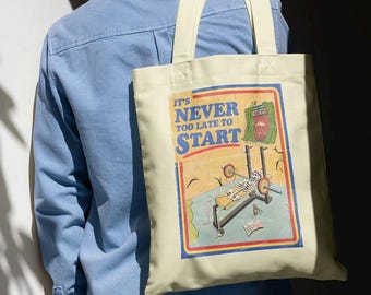 Vintage, Funny Skeleton Tote Bag Fitness Gifts Spooky Season Skeleton Tote Bag Gym Gifts Halloween Skeleton Shoulder Bag, Motivational, Meme