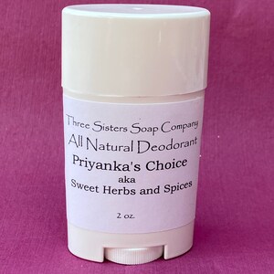 All Natural Deodorant