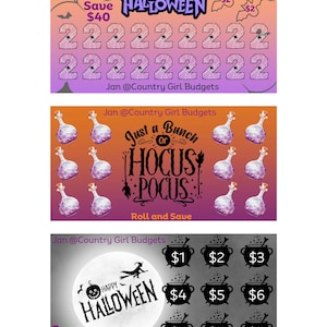 Halloween Savings Challenge