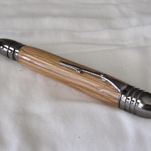 Handmade American Civil War Wooden - Metal Twist Pen