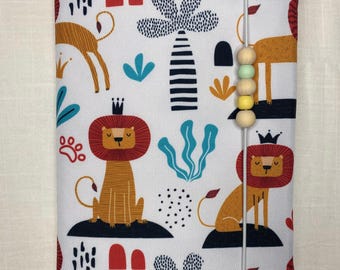 U book cover with compartment examination book cover children health book cover animals water-repellent