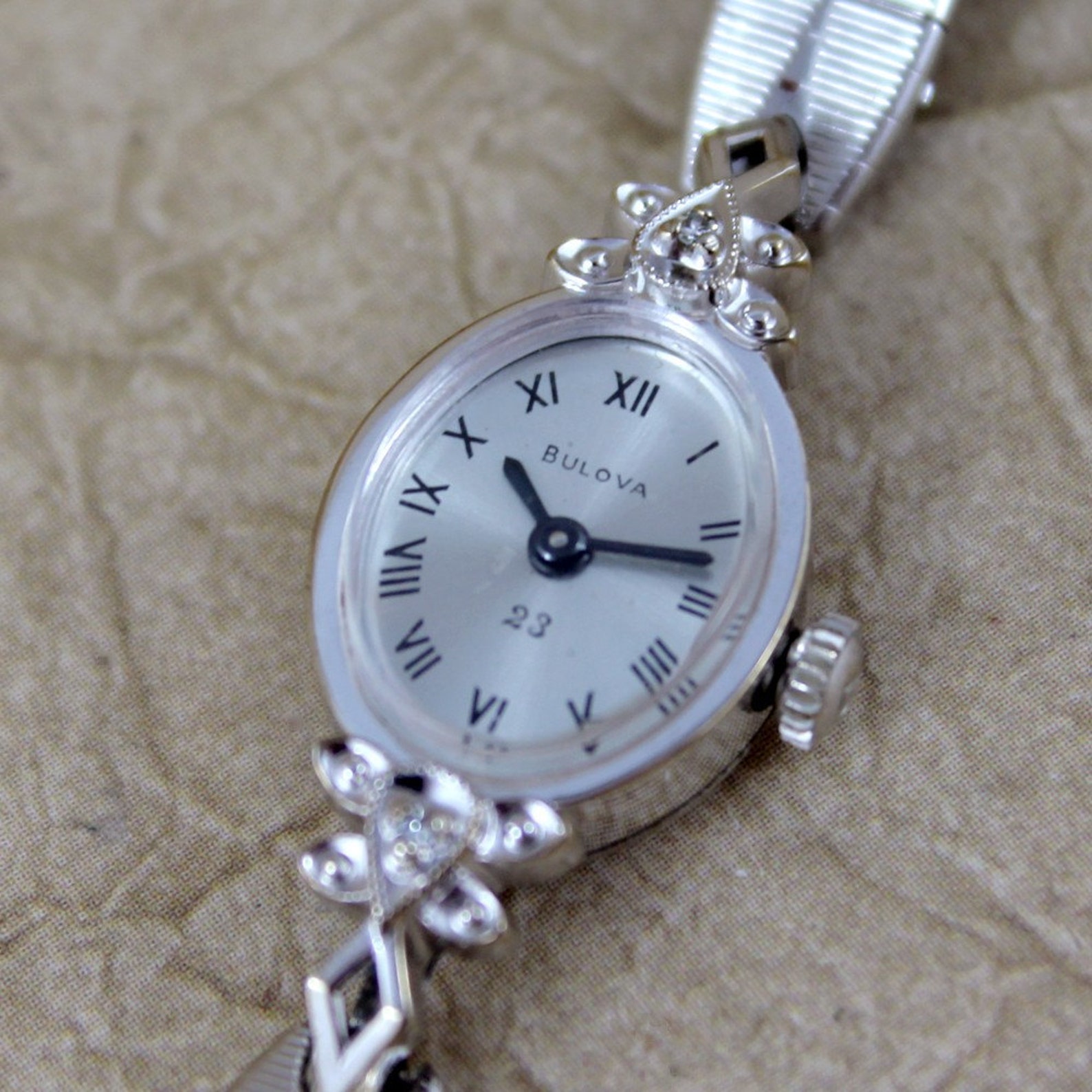 Circa 1960 Vintage Ladies Bulova Watch Etsy