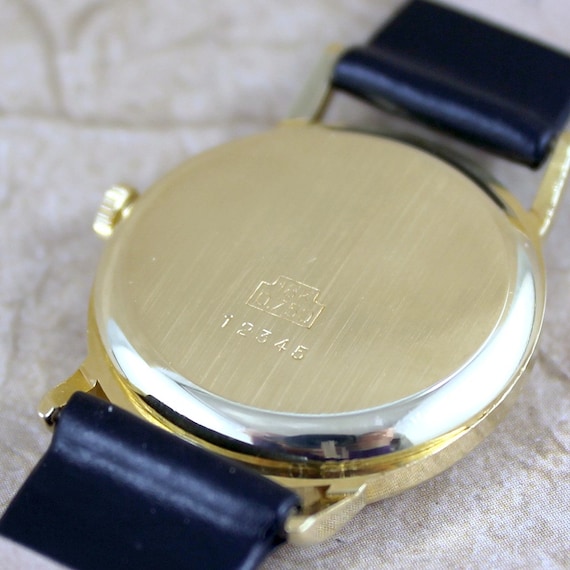 18K giallo oro vintage donax orologio da polso-Swiss | Etsy Italia