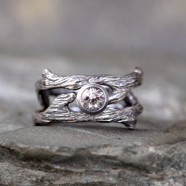 Twig Engagement Ring - Etsy