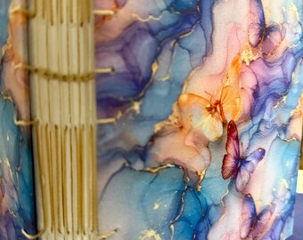 Marmor Schmetterlinge Träumen in den Wolken 140 bd kaltgepresstes Aquarellbuch