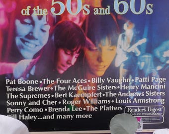 Brand New Black Vinyl - Hits of the '50s & '60s LP – Iconic Vintage Record Compilation