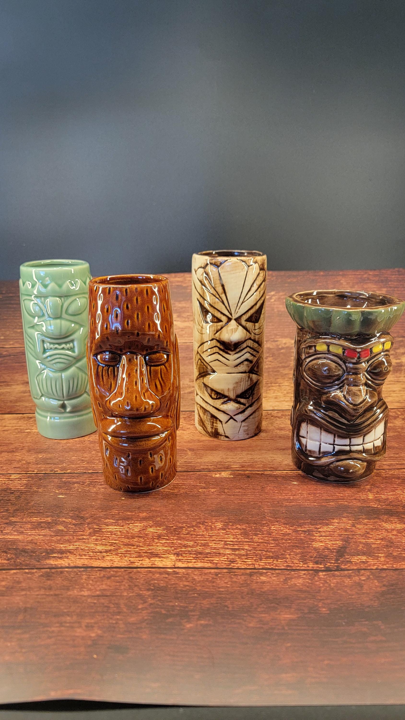Vintage Tiki Tropical Ceramic Planter - Etsy Finland
